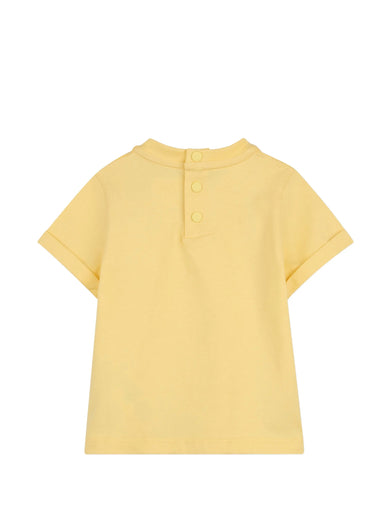 T-shirt with embroidered logo