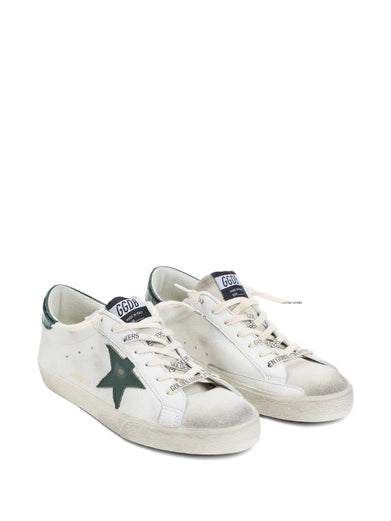 Super-Star in leather with croco heel