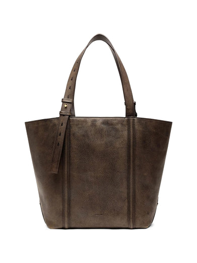 24/7 East West Bag in distressed leather