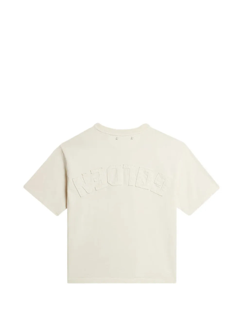 T-shirt with logo on the back