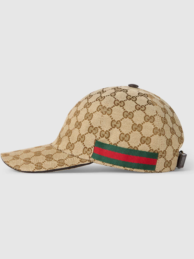 GG fabric baseball cap with Web