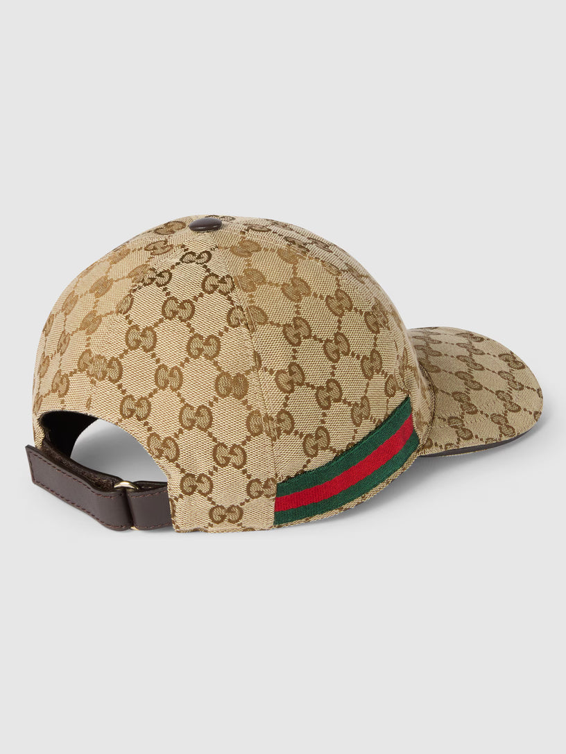 GG fabric baseball cap with Web