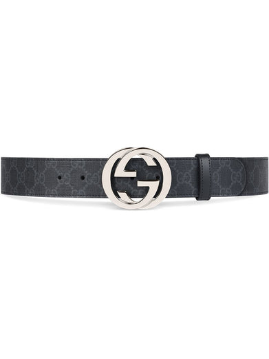 Belt with GG Cross Buckle
