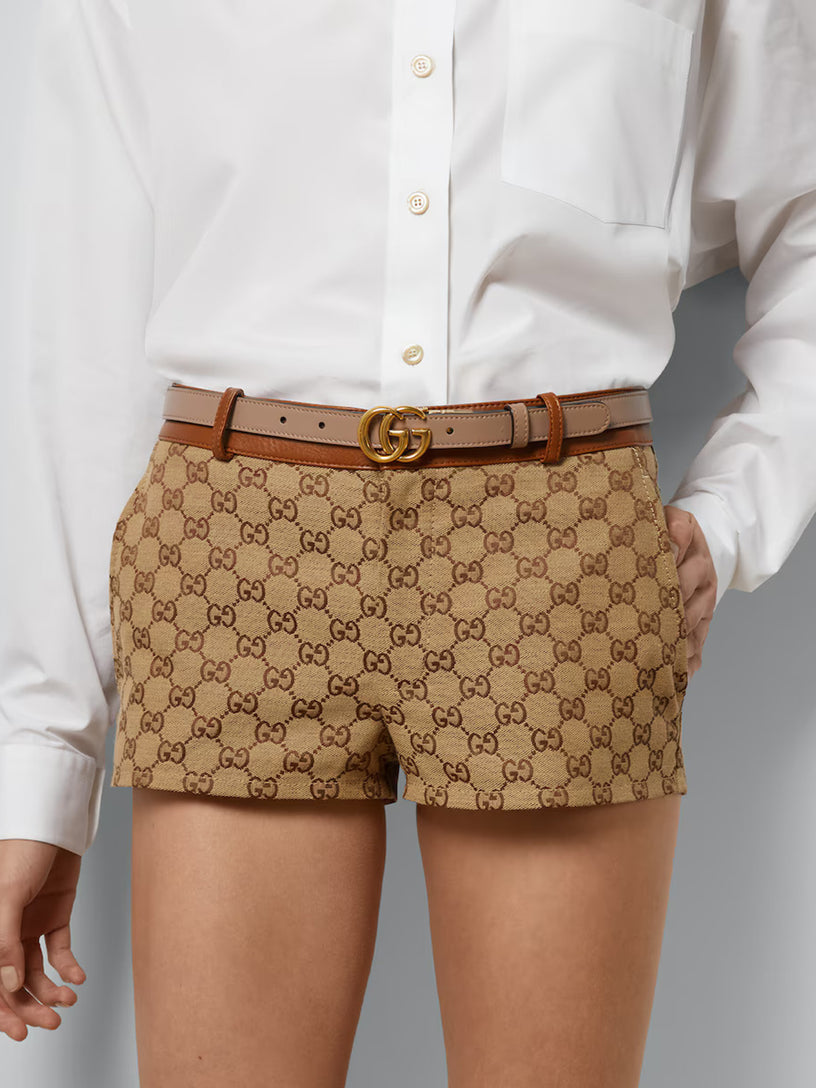 GG Marmont Reversible Thin Belt