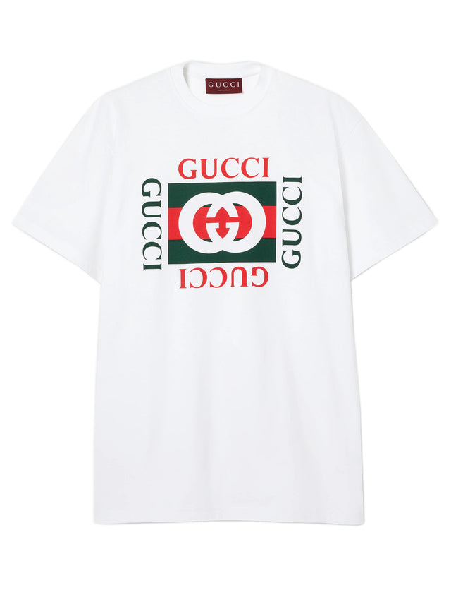 Printed cotton jersey T-shirt