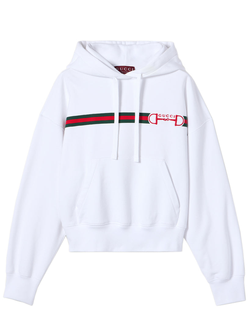 Cotton jersey sweatshirt with print