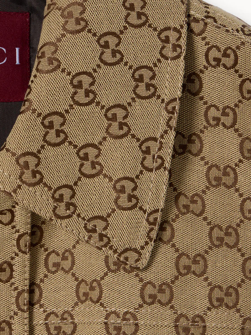 GG fabric bomber jacket