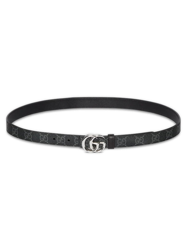 Cintura sottile reversibile GG Marmont