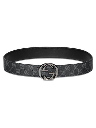 Reversible belt with Interlocking G buckle