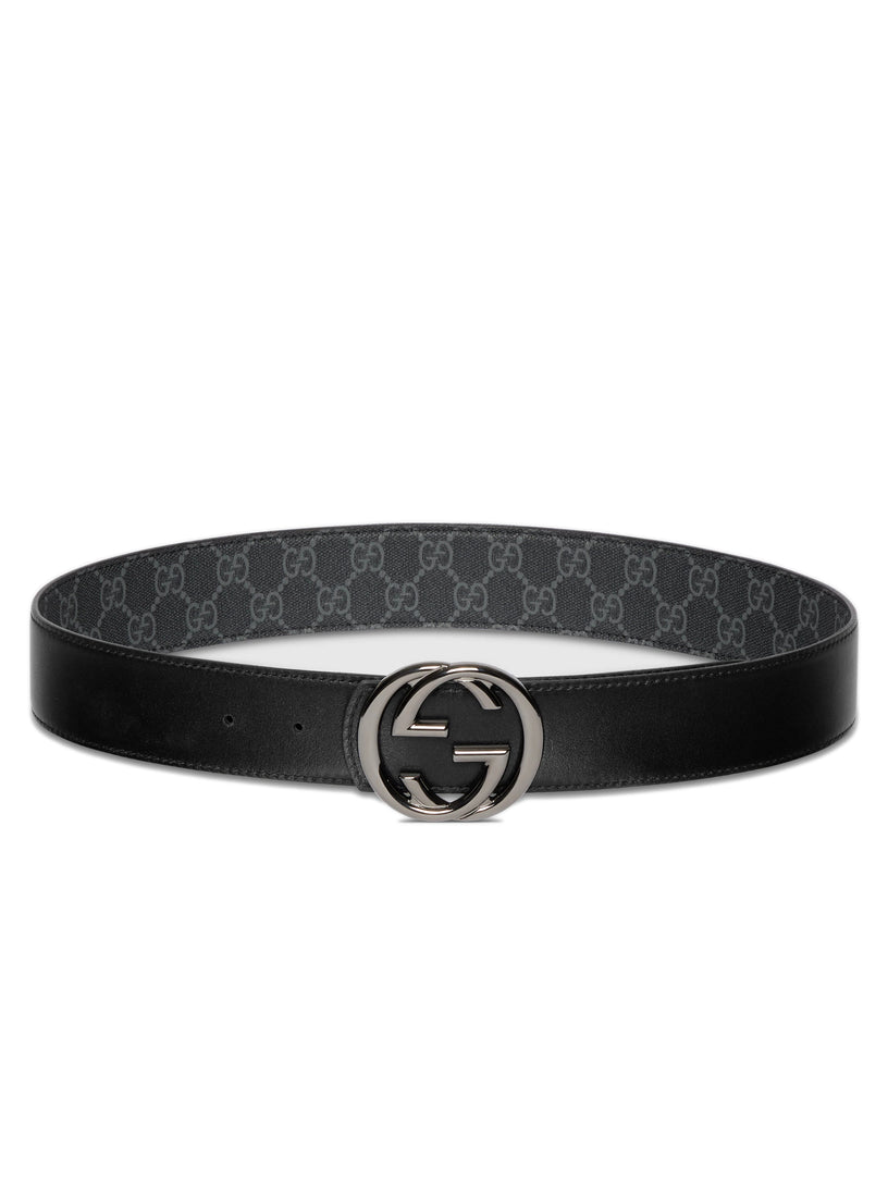 Reversible belt with Interlocking G buckle