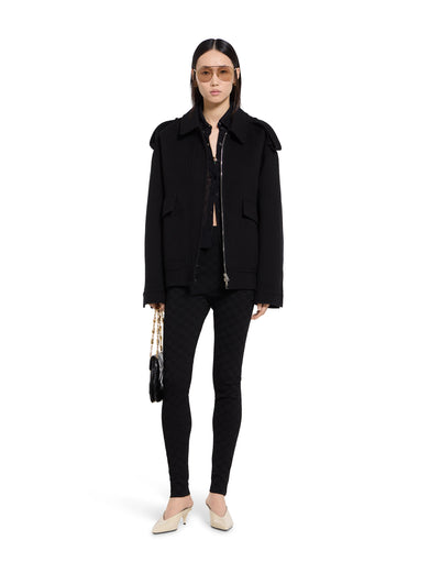 Elastic GG jacquard leggings