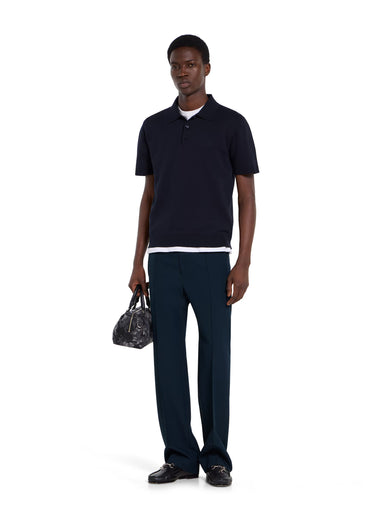 Technical panama sportswear trousers