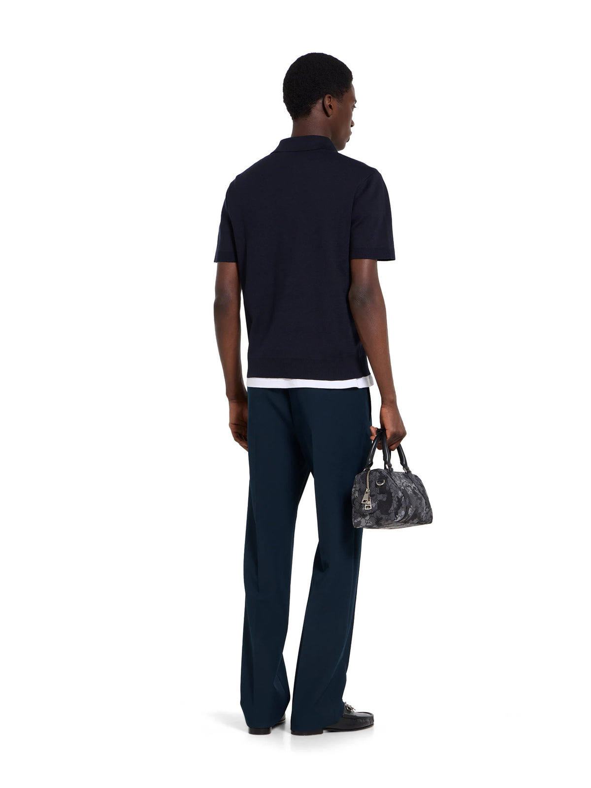 Technical panama sportswear trousers