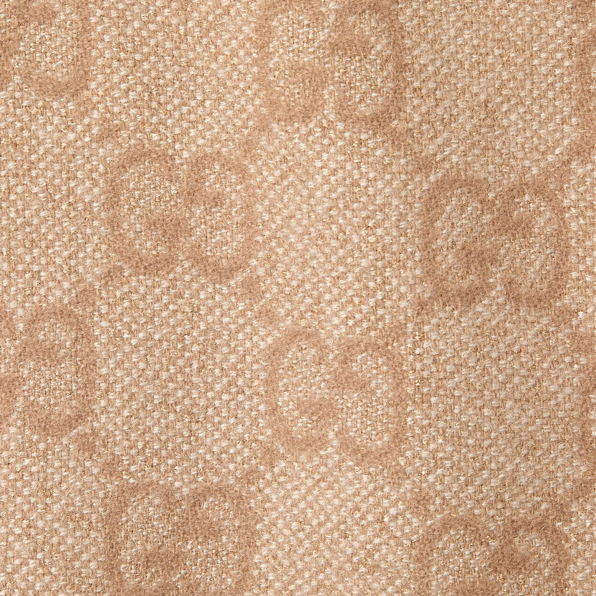 GG cashmere lamé cape