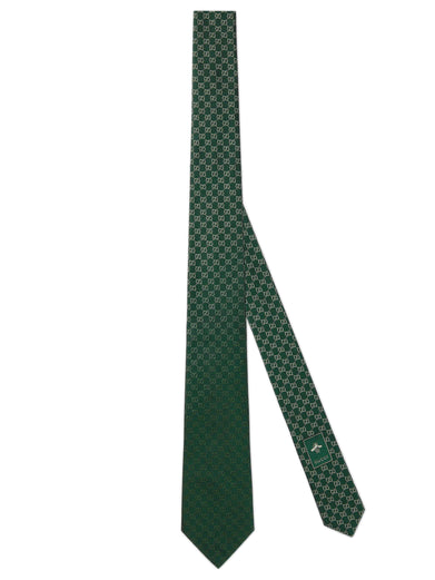 GG jacquard silk tie