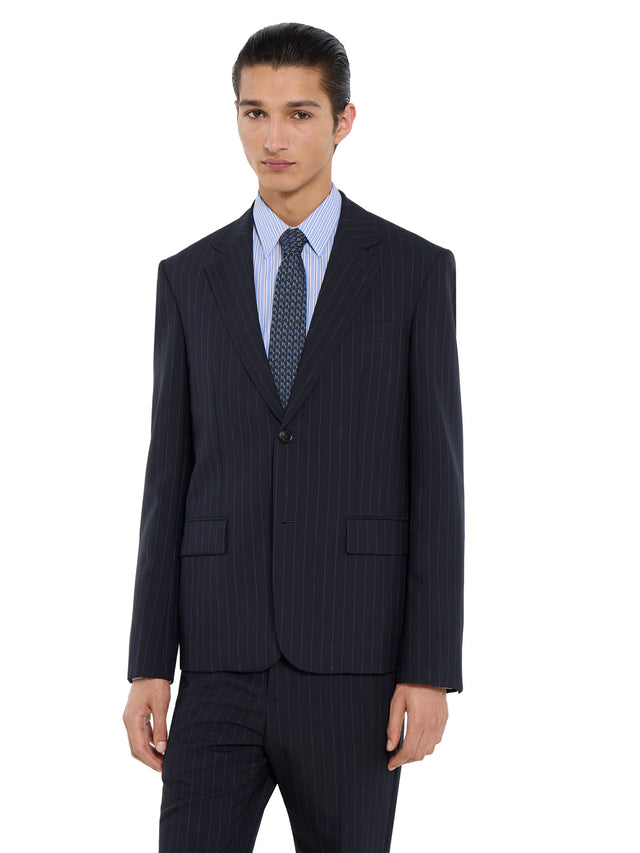 GG silk jacquard tie
