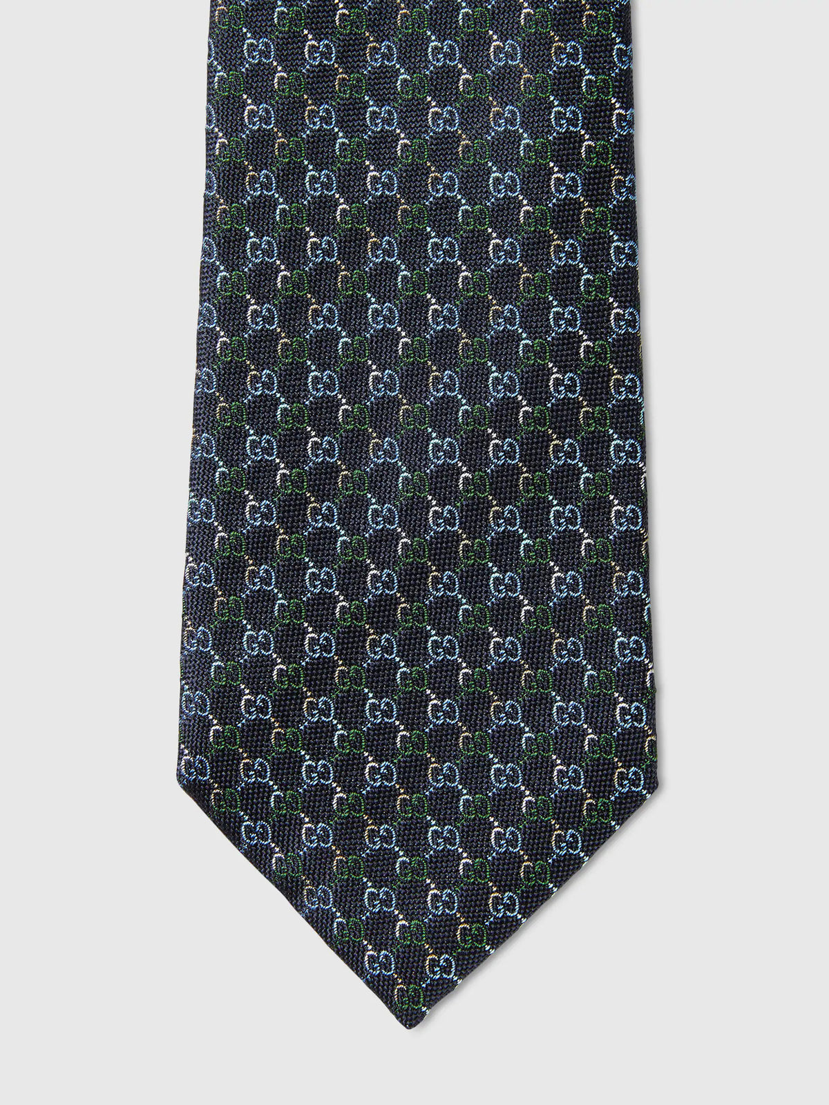 GG silk jacquard tie