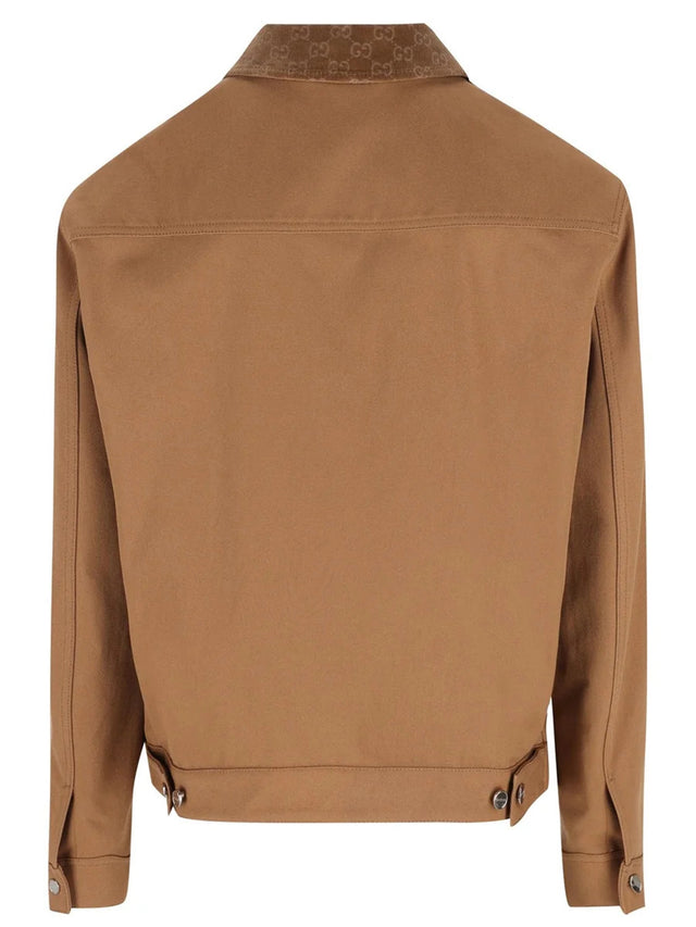 Jacket with GG details