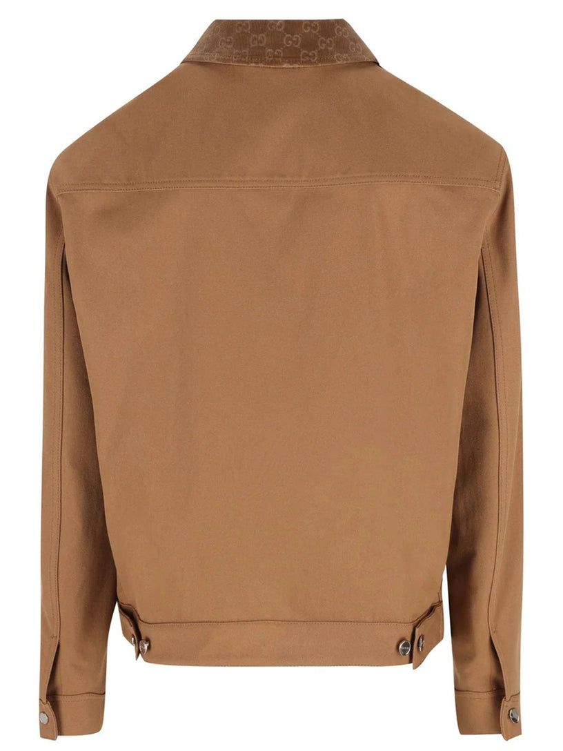 Jacket with GG details