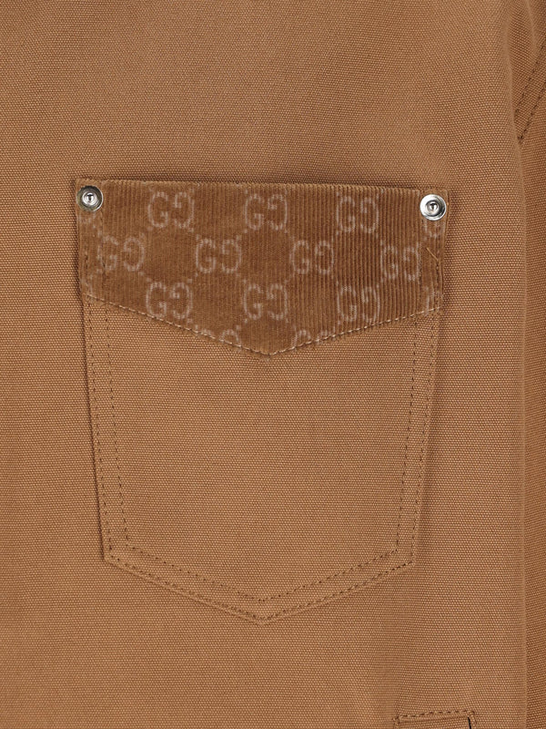 Jacket with GG details
