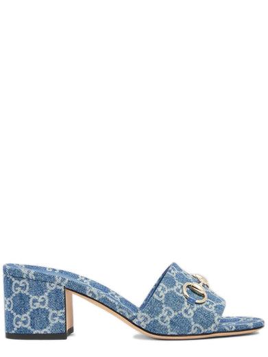 Slider sandal with clamp