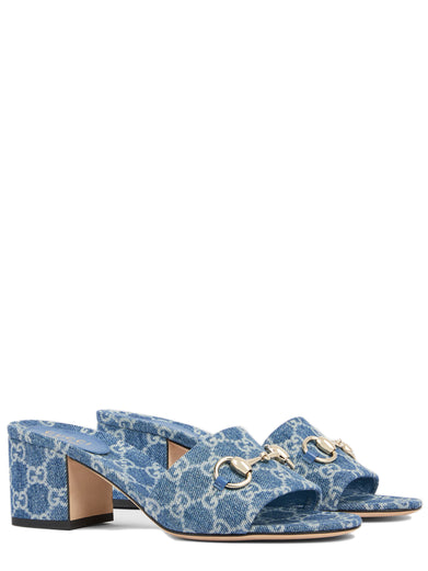 Slider sandal with clamp