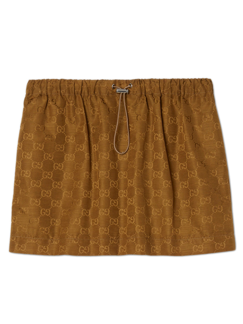 GG nylon skirt