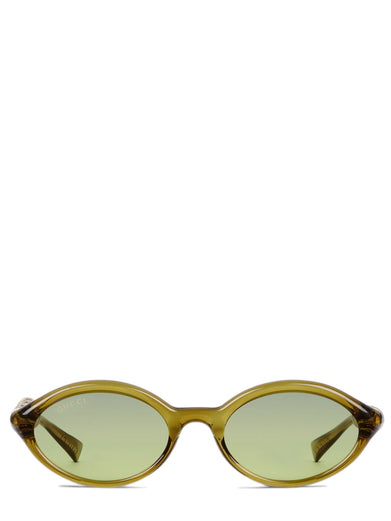 Oval frame sunglasses