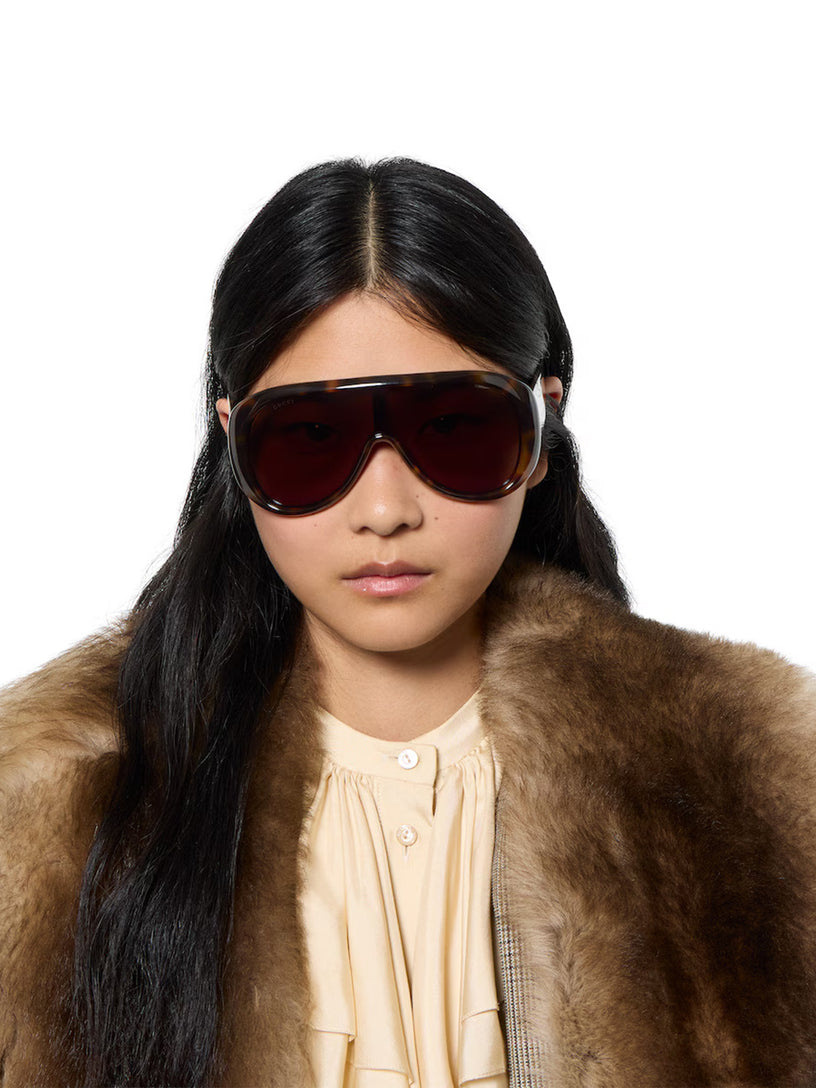 Rectangular sunglasses