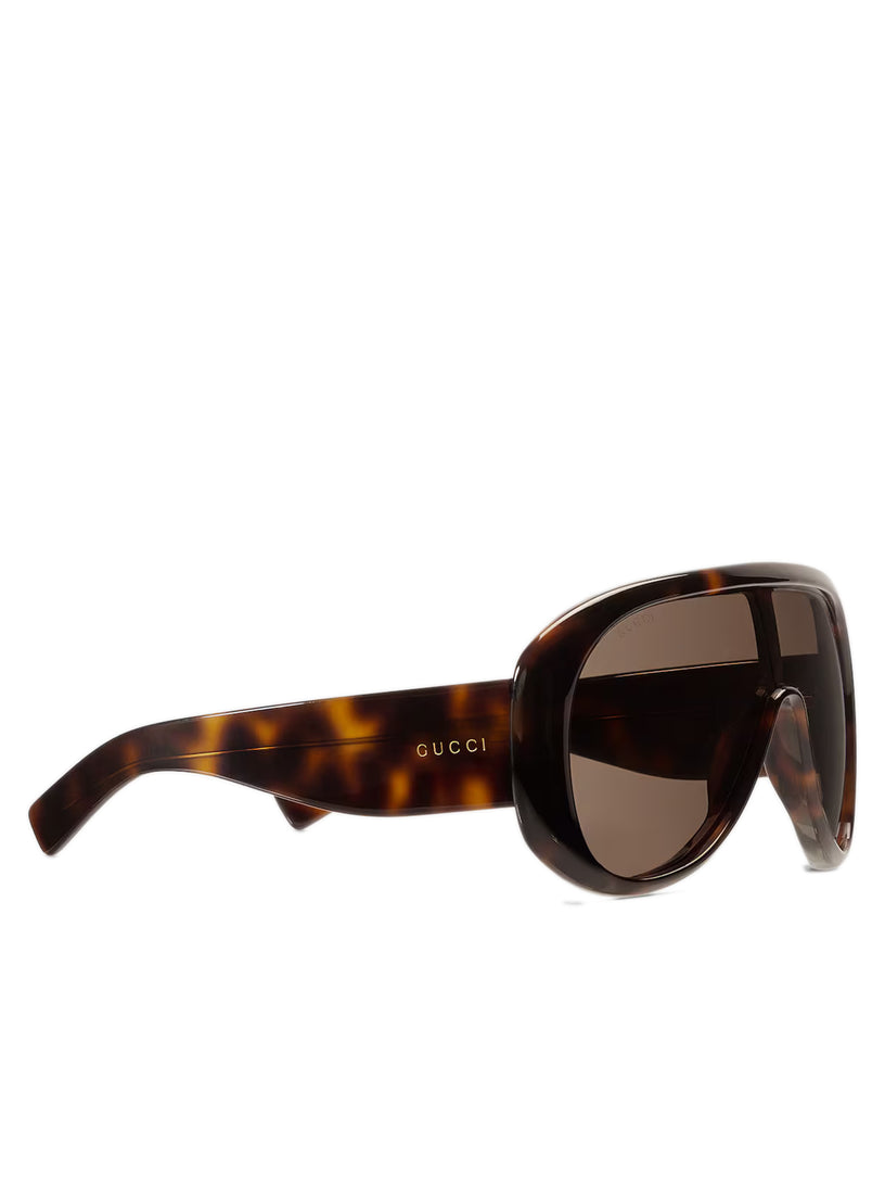 Rectangular sunglasses