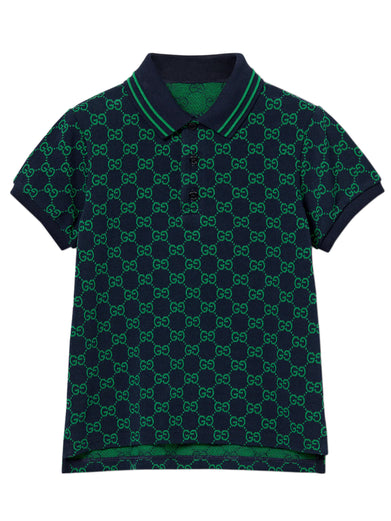 Polo in cotone GG