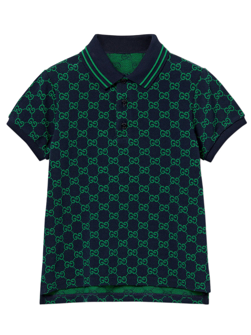 Polo in cotone GG