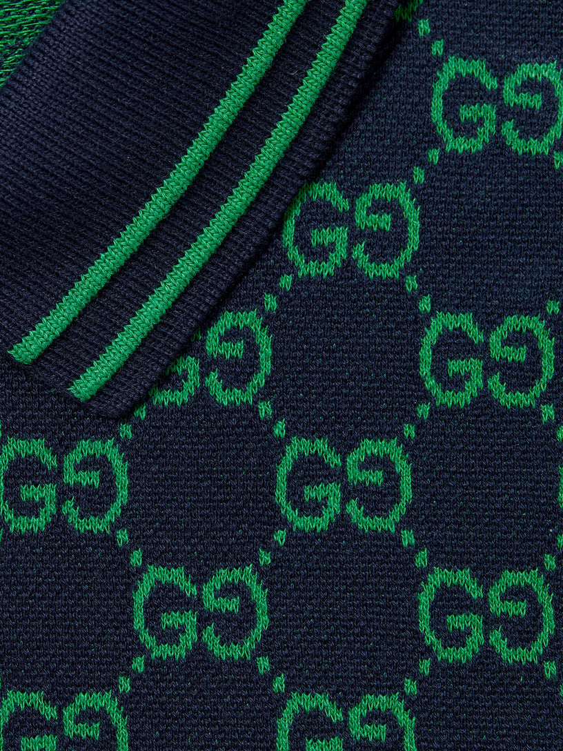 Polo in cotone GG