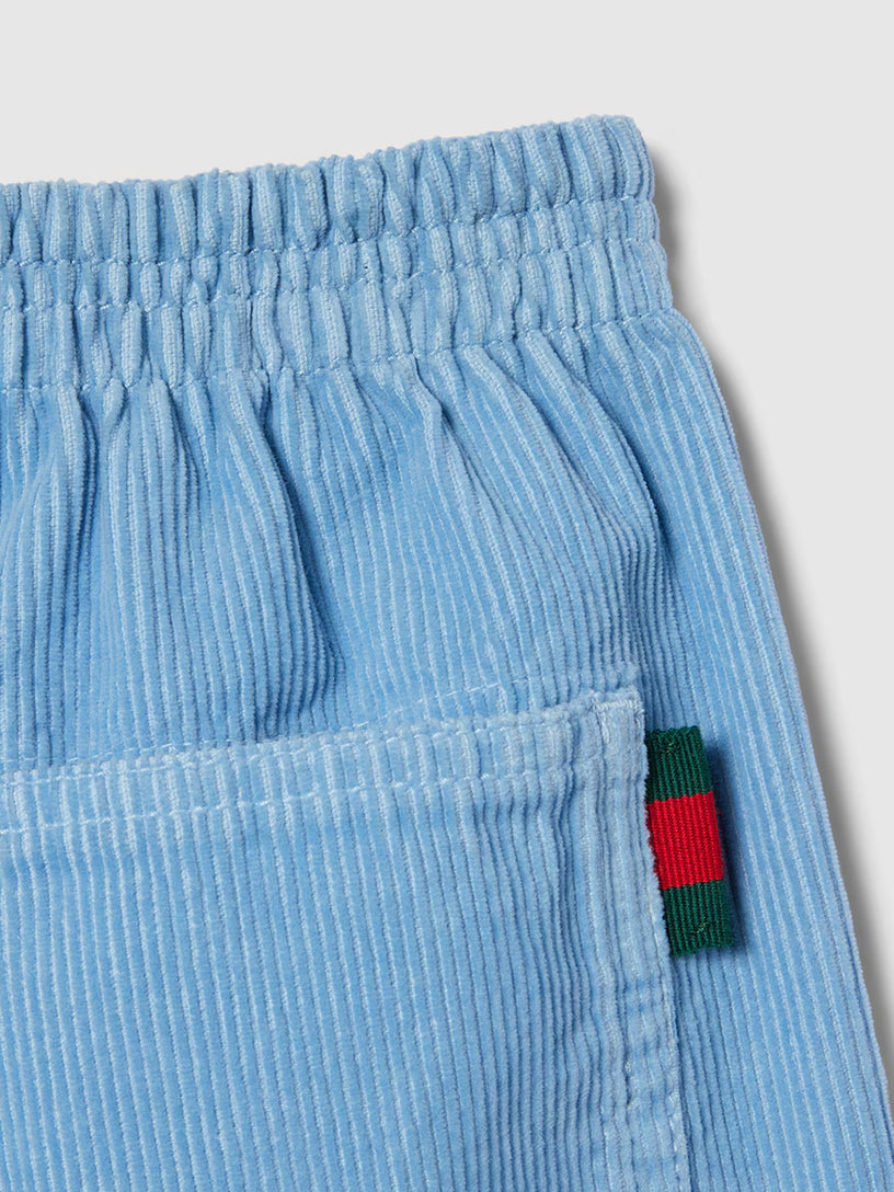 Corduroy Bermuda shorts
