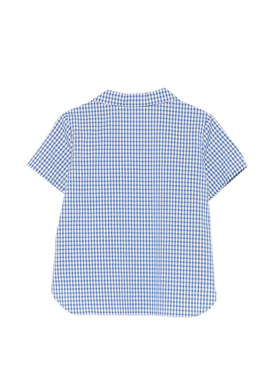 Gingham cotton shirt