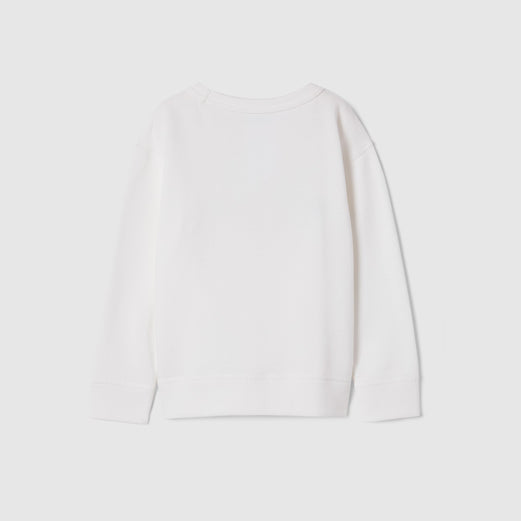 Cotton sweatshirt with print