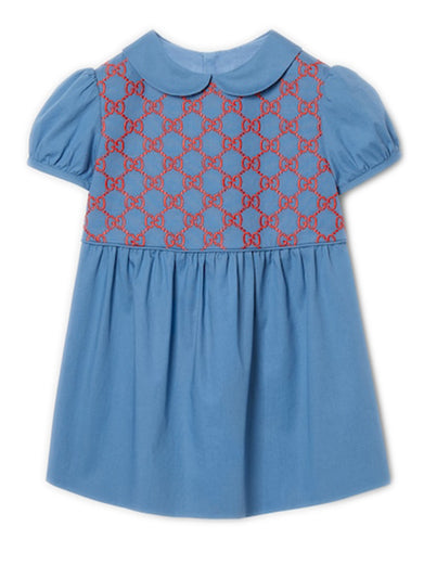 Dress with embroidery