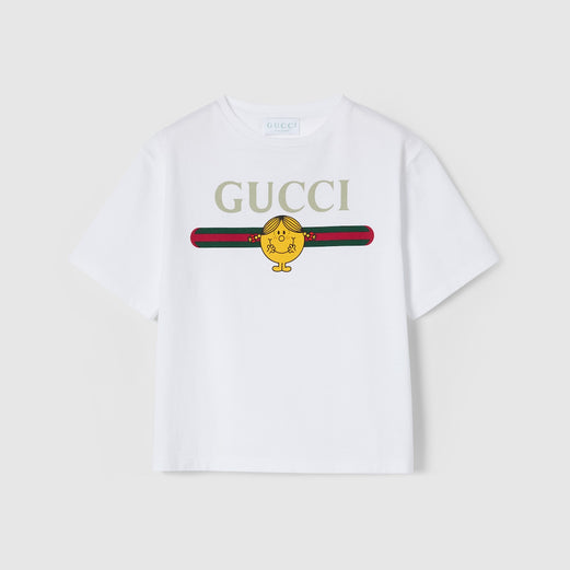 Cotton T-shirt with print