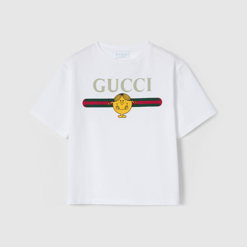 Cotton T-shirt with print