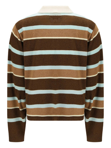 Cropped Stripe Rugby