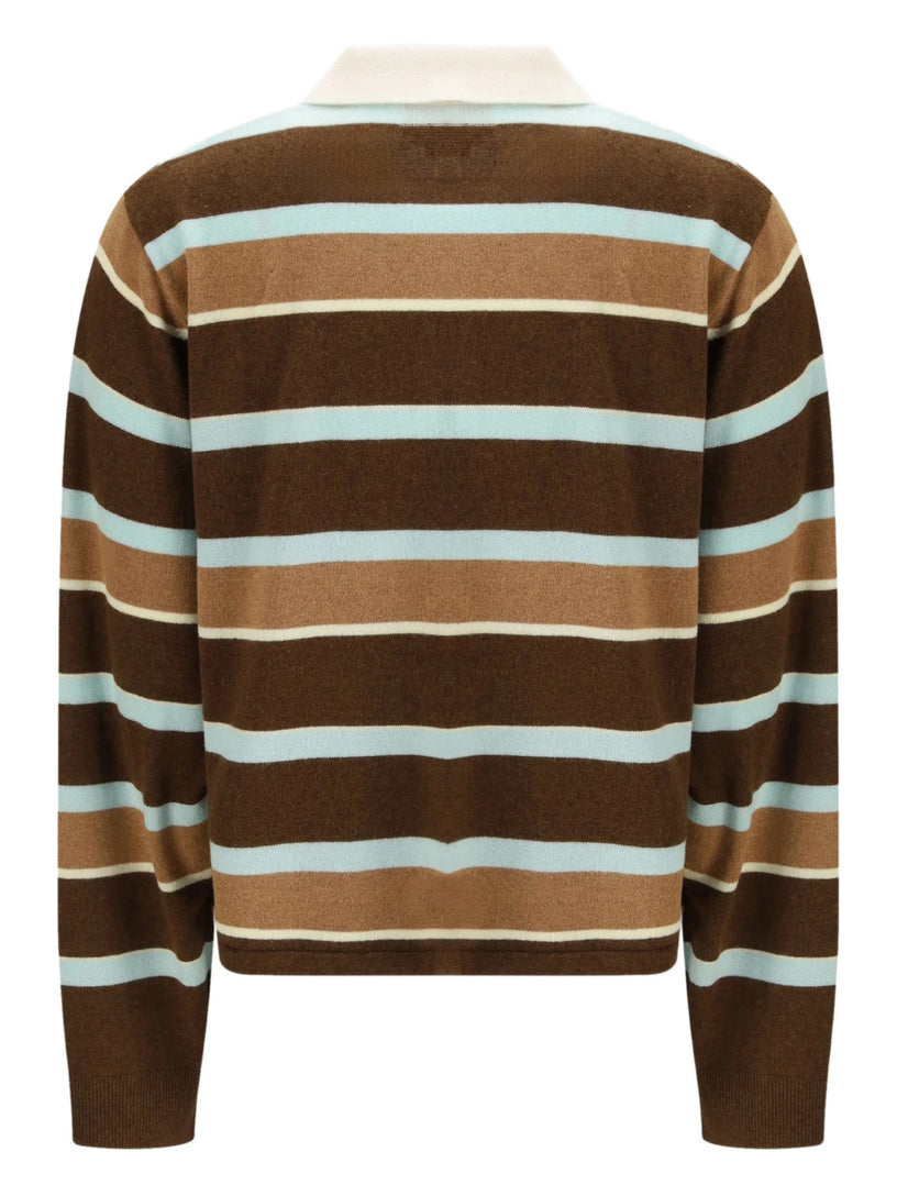 Cropped Stripe Rugby