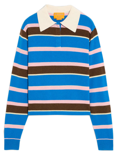 Cropped Stripe Rugby