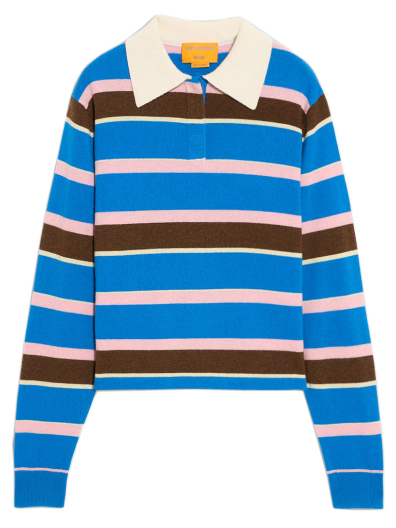 Cropped Stripe Rugby