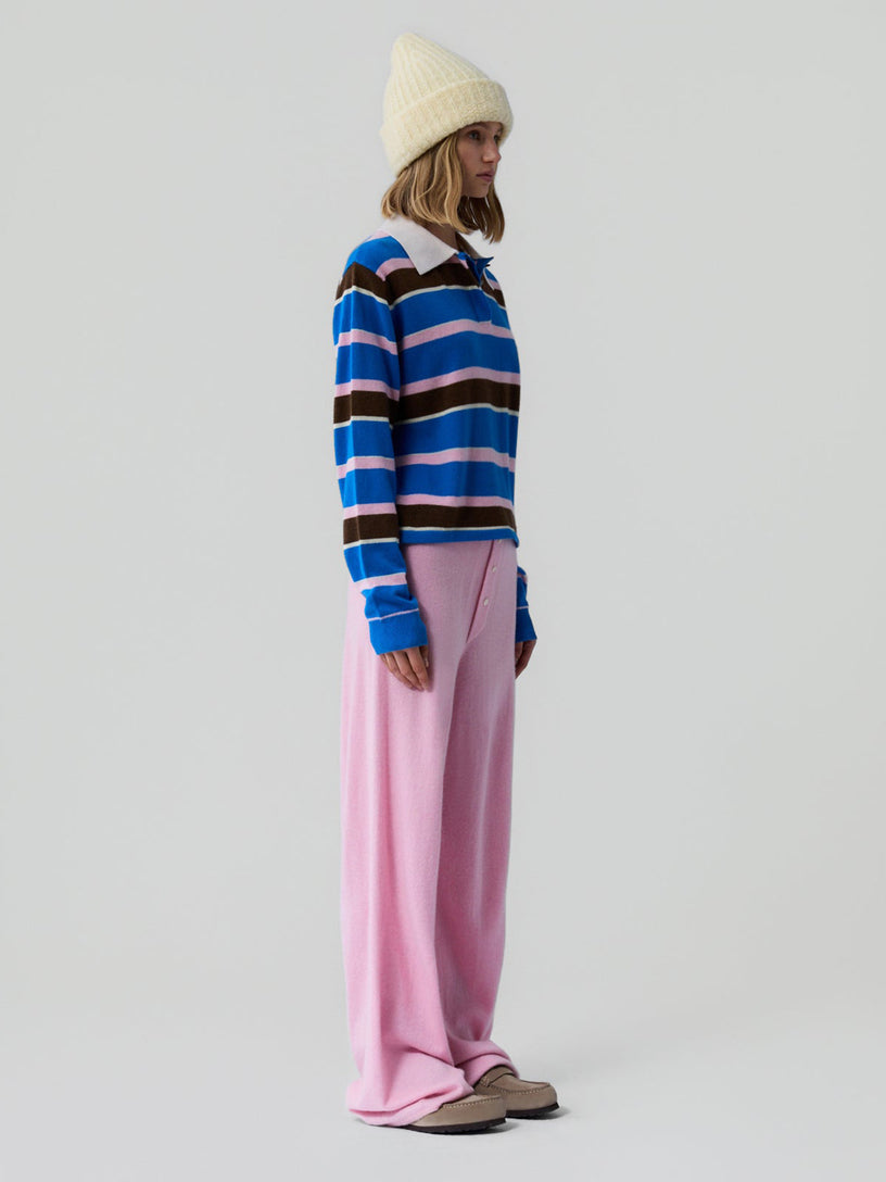 Cropped Stripe Rugby
