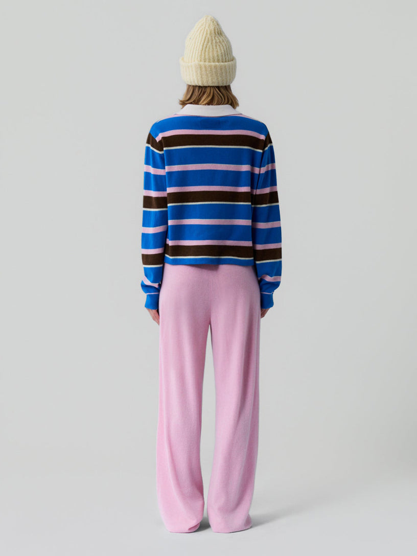 Cropped Stripe Rugby