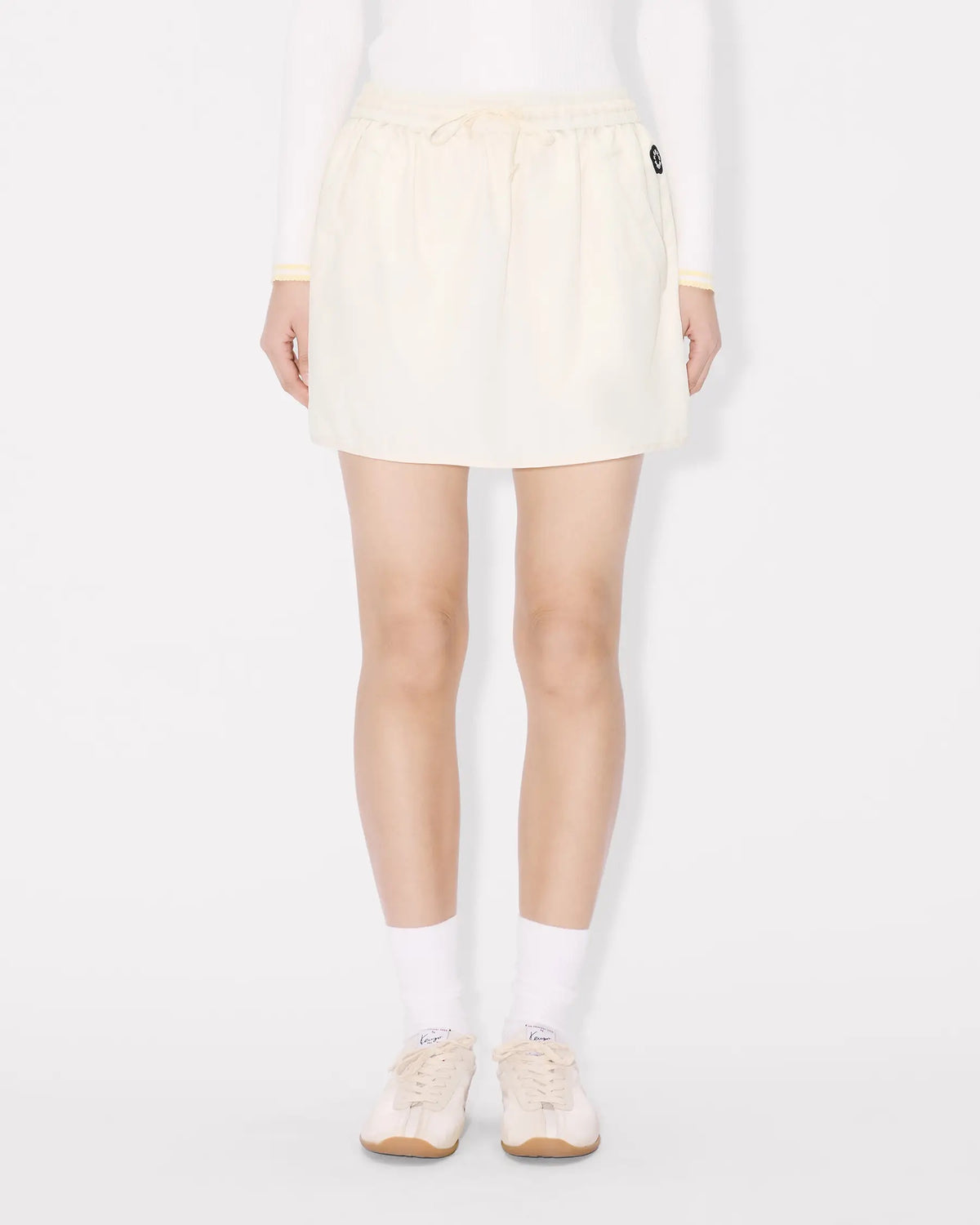 'Boke Flower 2.0' short skirt