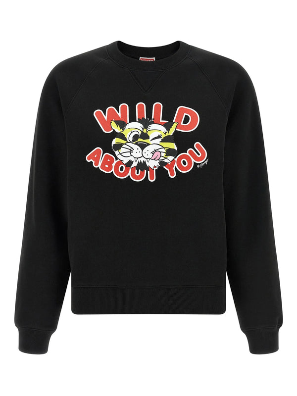 Felpa in cotone 'KENZO Wild Tiger'