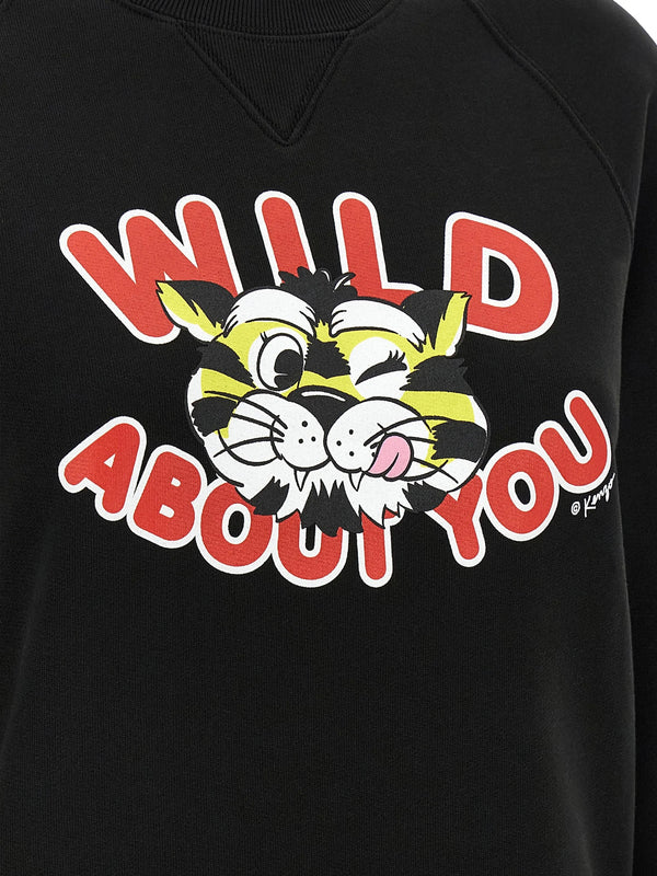 Felpa in cotone 'KENZO Wild Tiger'