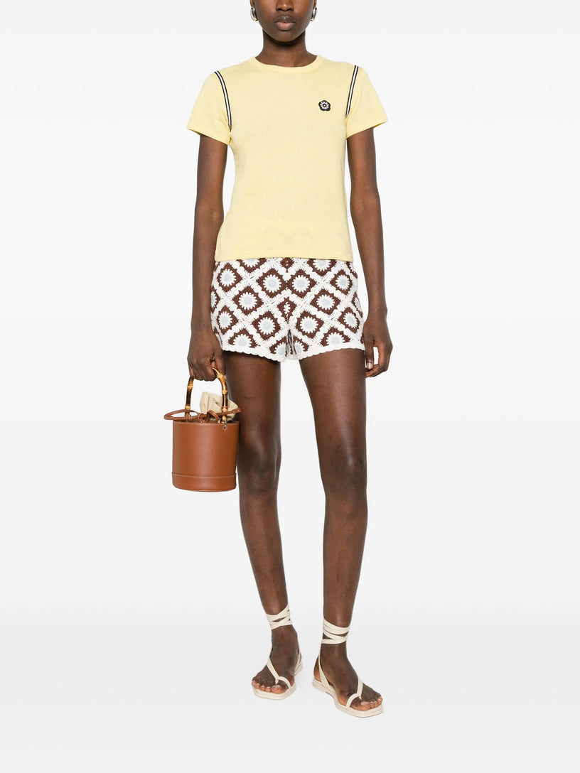 'Boke Flower 2.0' embroidered cotton t-shirt