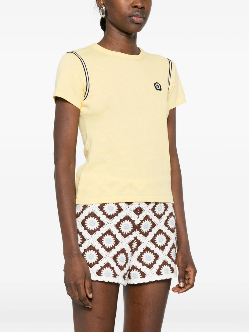 'Boke Flower 2.0' embroidered cotton t-shirt